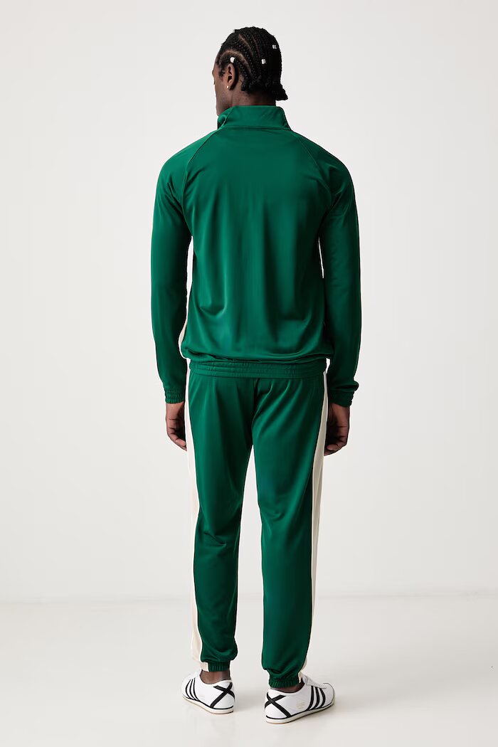 adidas спортен комплект анцуг мъжки Colorblock зелен KF4159