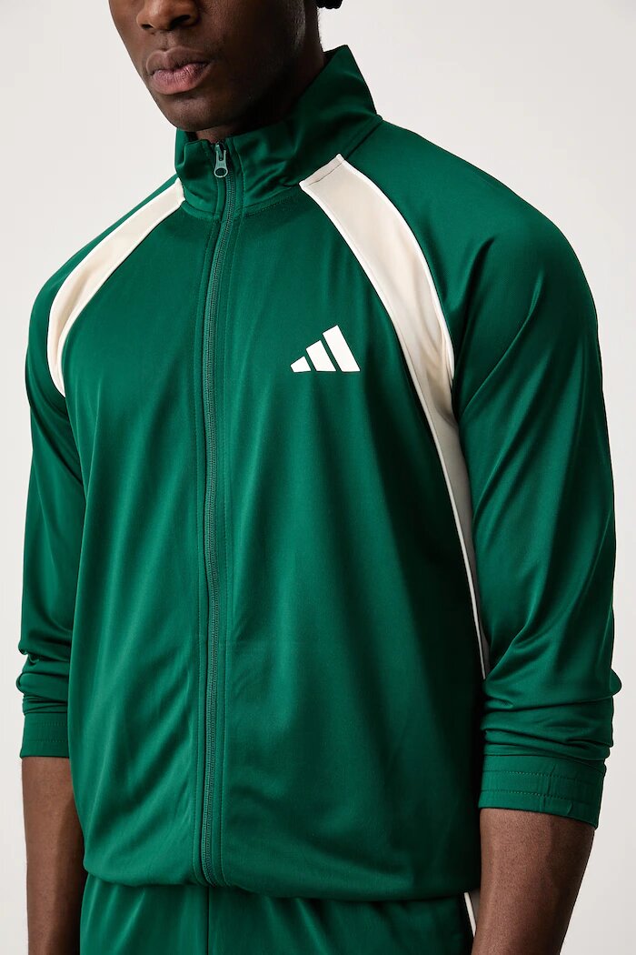 adidas спортен комплект анцуг мъжки Colorblock зелен KF4159