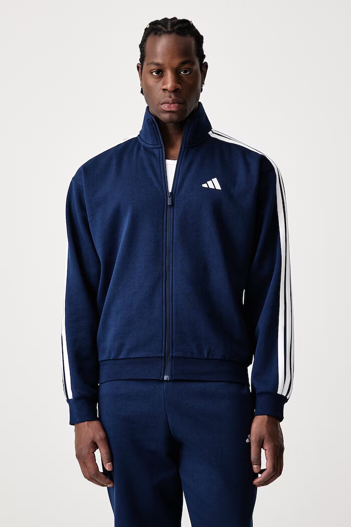 adidas спортен комплект анцуг мъжки с памук Three Stripes син KY2283