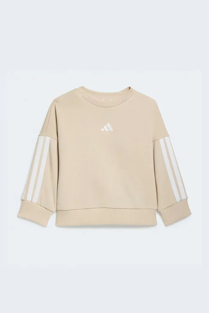 adidas спортен комплект анцуг за деца с памук бежов KT3289