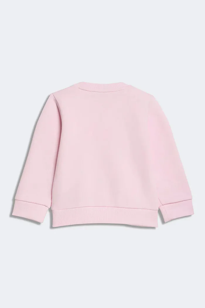 adidas спортен комплект анцуг за деца с памук ESSENTIALS розов KS1473