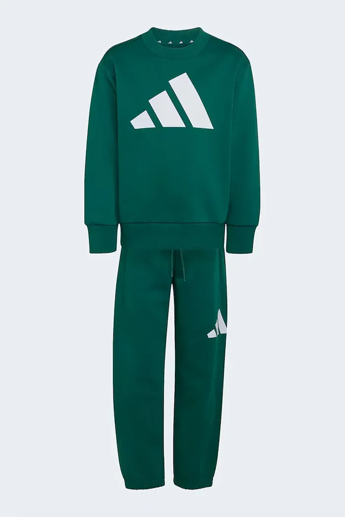 adidas спортен комплект анцуг за деца с памук зелен KT3329