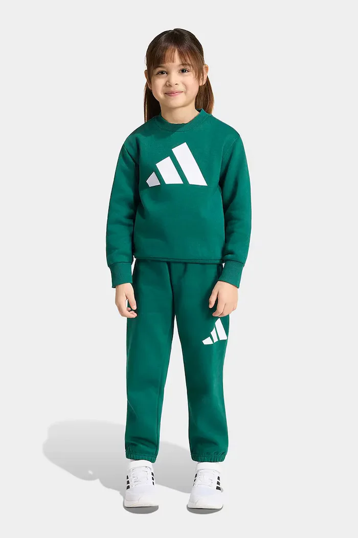 adidas спортен комплект анцуг за деца с памук зелен KT3329