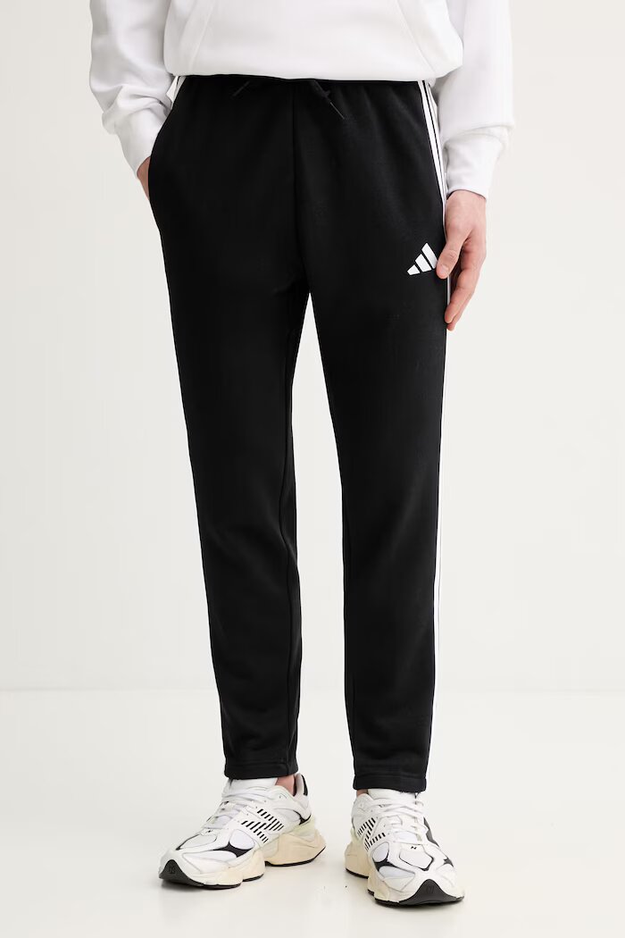 adidas Спортен панталон Essential мъжки в черно с апликация JD1854