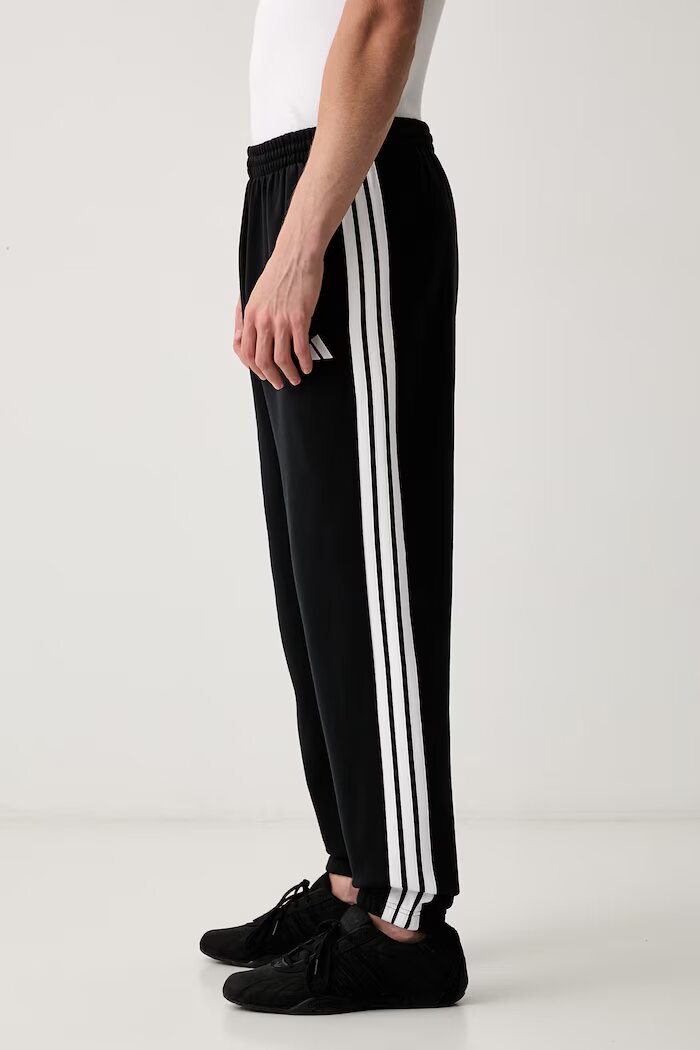 adidas спортен панталон мъжки с памук Essentials черен KY6526
