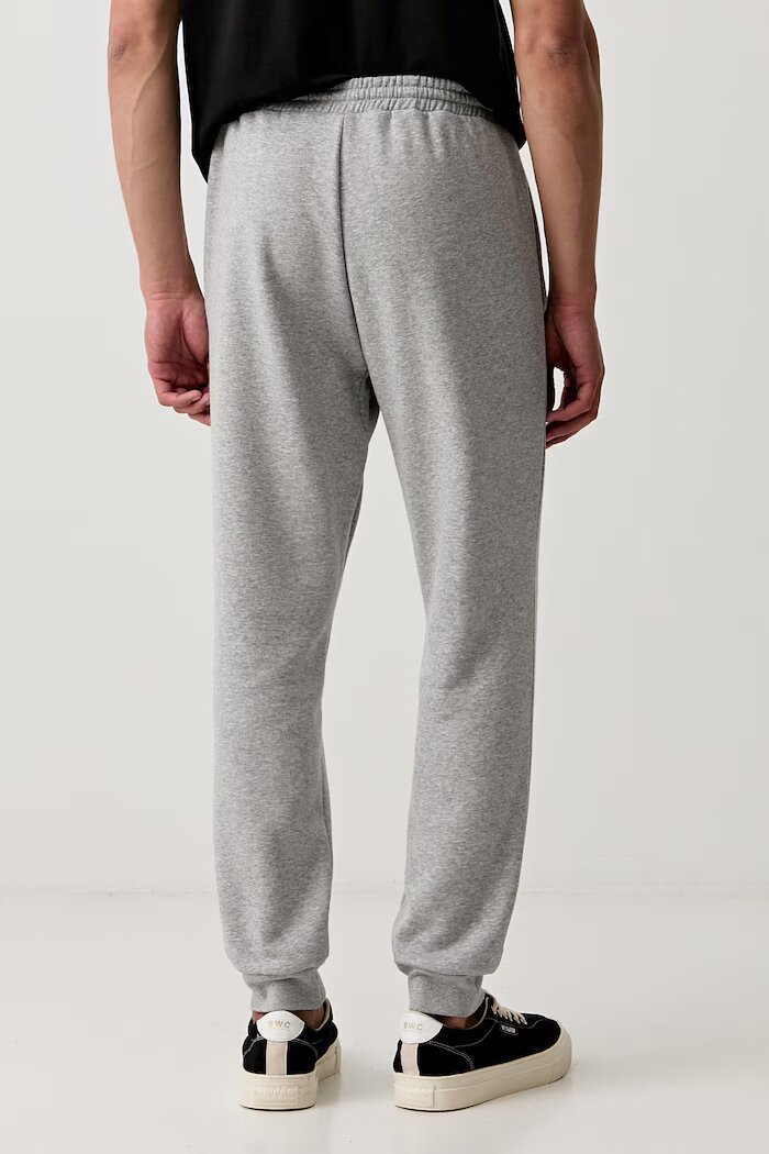 adidas спортен панталон мъжки с памук Feelcozy сив JE3818
