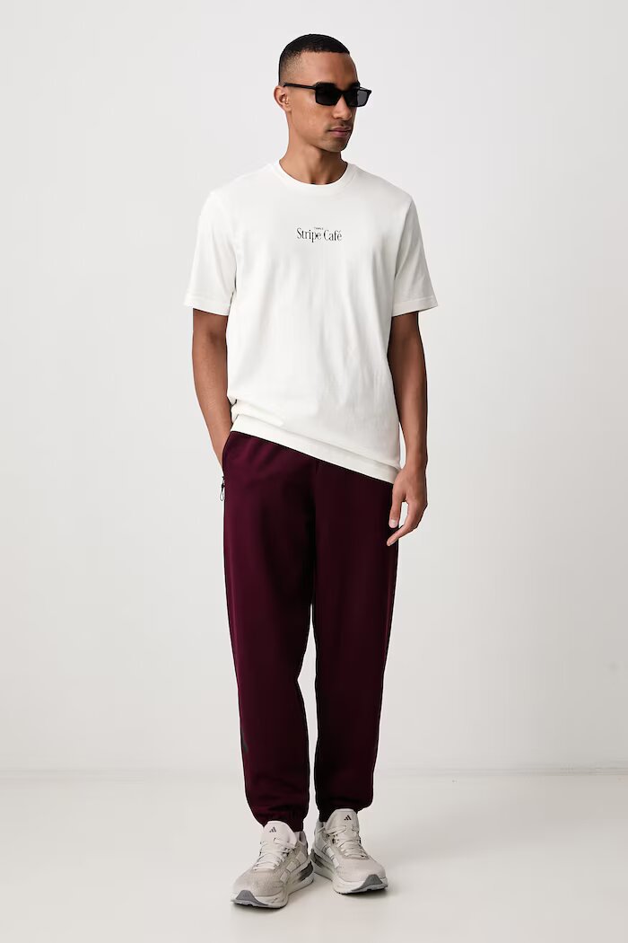 adidas спортен панталон мъжки Z.N.E. бордо KF3813