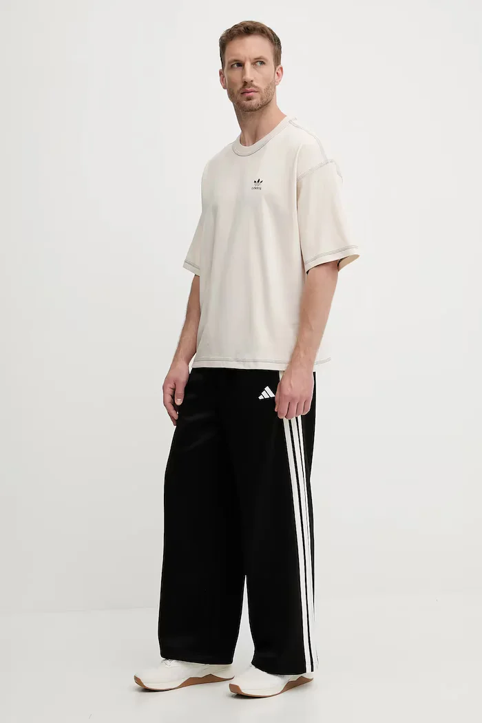 adidas Спортен панталон Stadium мъжки в черно с апликация JL6995