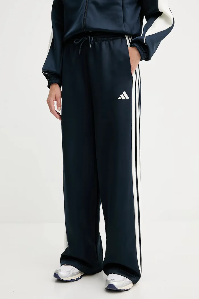 adidas Спортен панталон Stadium в синьо с апликация JW0534