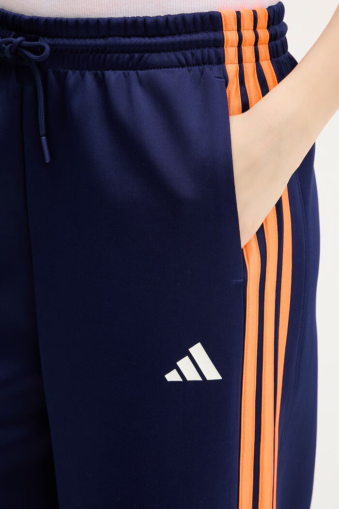 adidas Спортен панталон Stadium в тъмносиньо с апликация KB4275