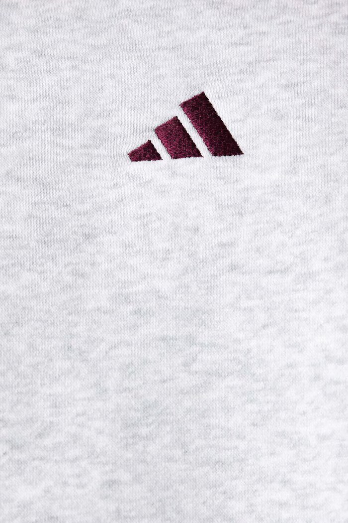 adidas суичър дамски с памук Chenille Pack сив KU0328