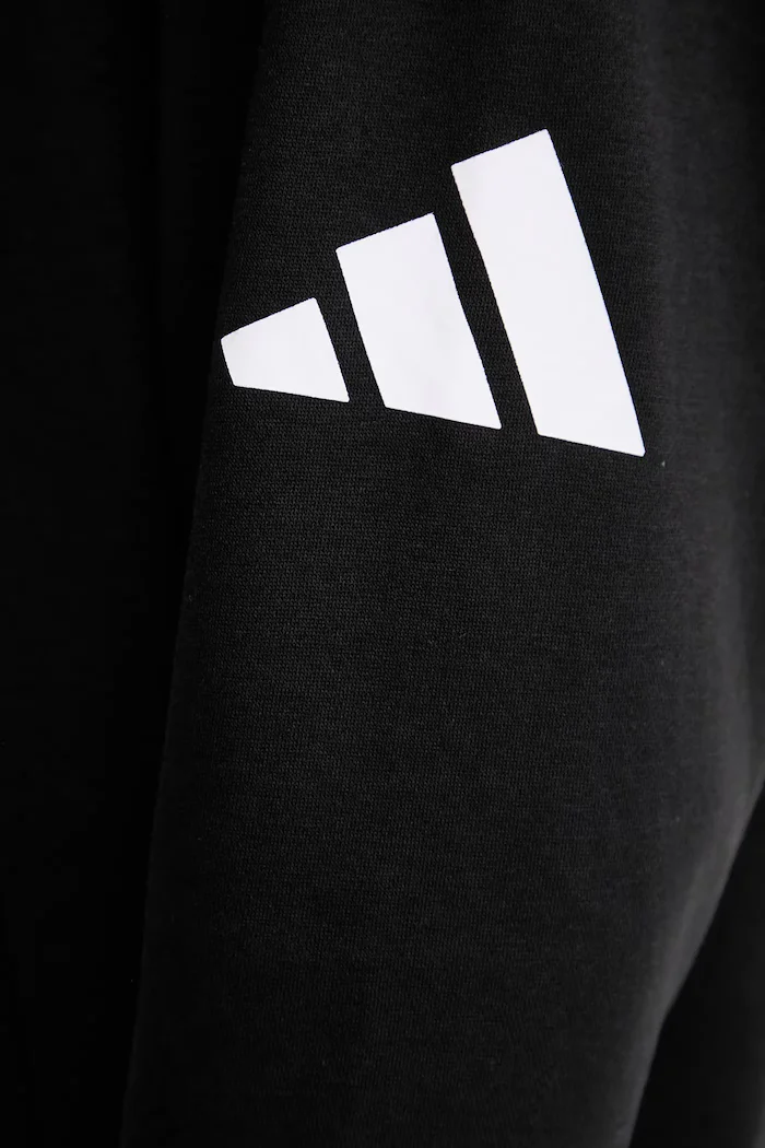 adidas Суичър Essential мъжки в черно с принт JF3542