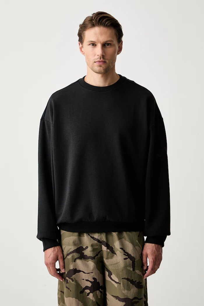adidas суичър мъжки Soft Lux черен KF0485