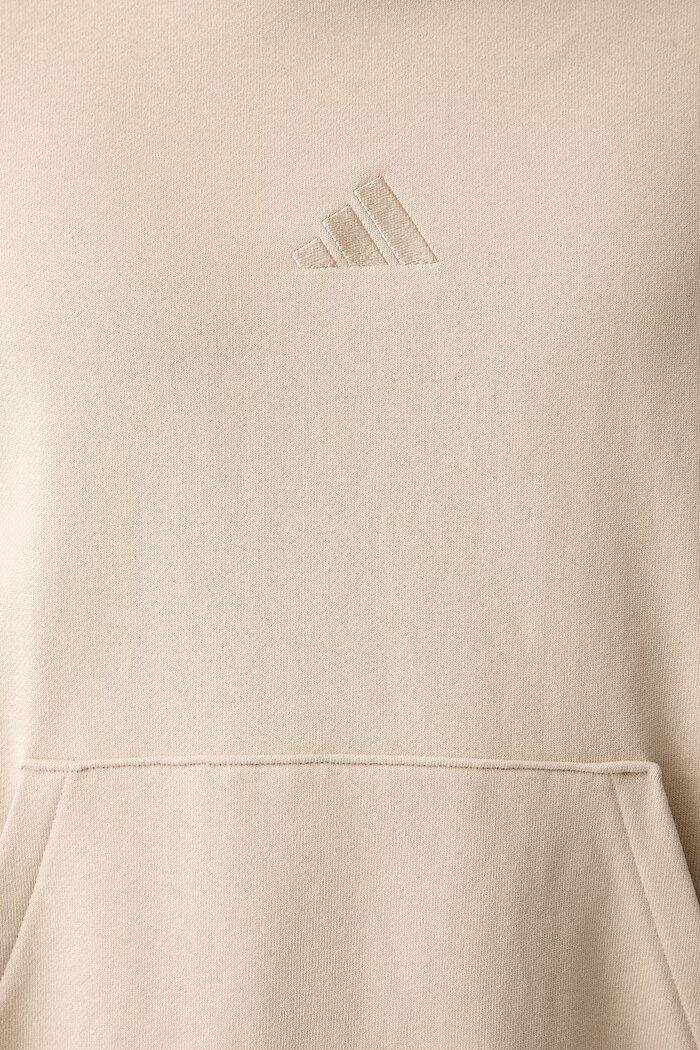 adidas суичър с качулка мъжки от памук бежов KW2314
