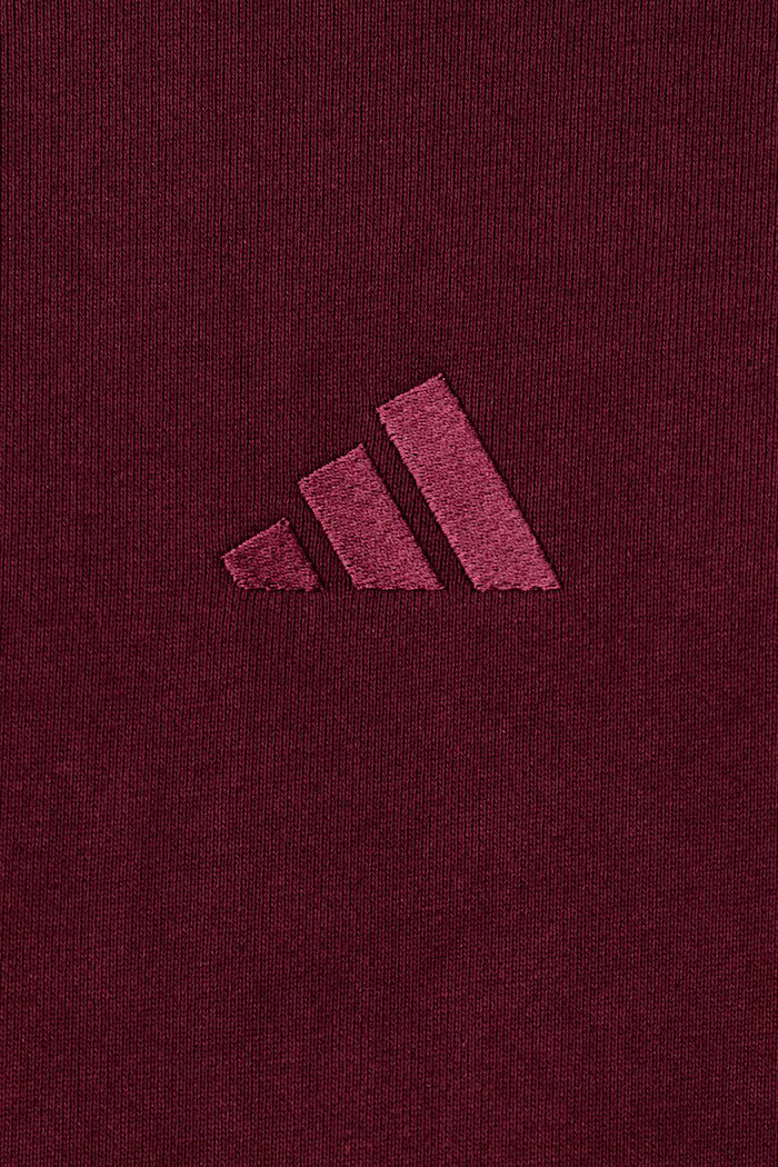adidas суичър с качулка мъжки от памук бордо KW2405