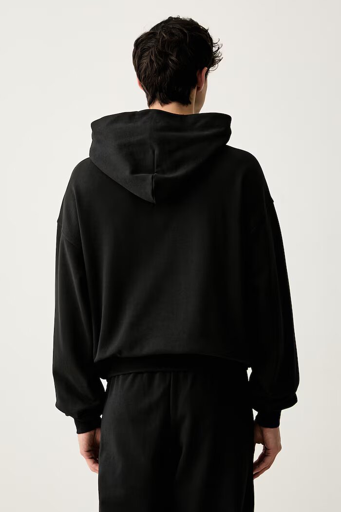 adidas суичър с качулка мъжки от памук Kit Pack черен KW2283