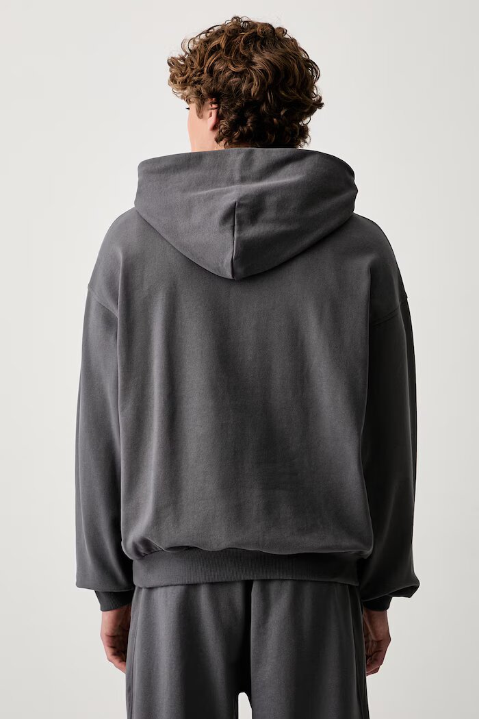adidas суичър с качулка мъжки от памук сив KW2317