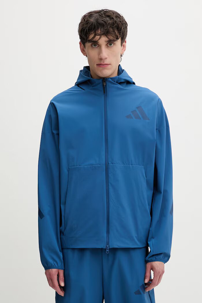 adidas суичър с цип и качулка мъжки x Z.N.E син KF1823