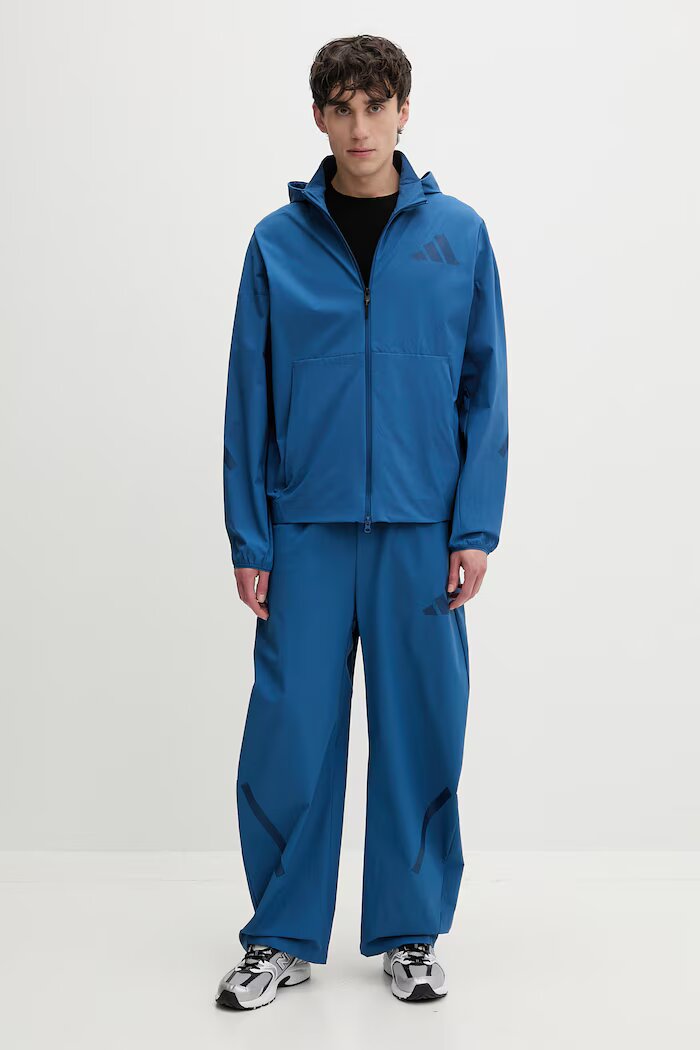 adidas суичър с цип и качулка мъжки x Z.N.E син KF1823