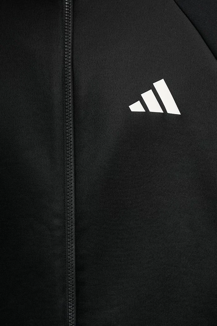 adidas Суичър Stadium мъжки в черно с десен JN1821