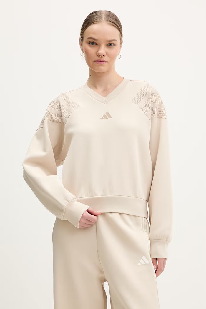 adidas Суичър The Future Icons в бежово с изчистен дизайн KB4244