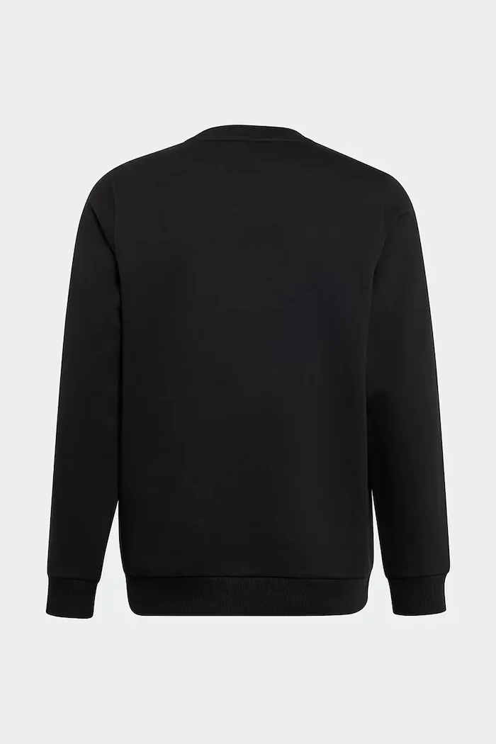 adidas суичър за деца с памук черен KX6156