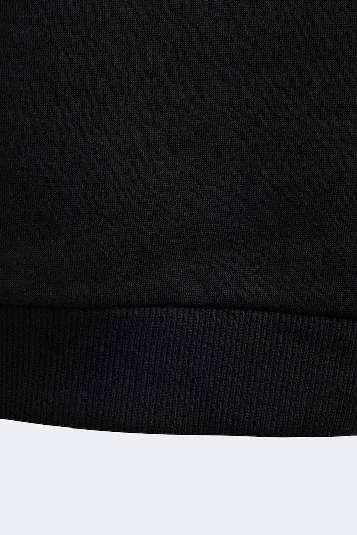 adidas суичър за деца с памук черен KX6156