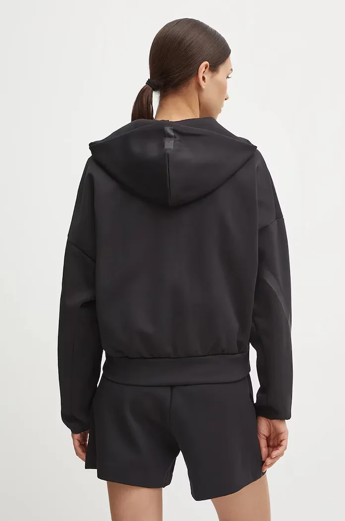 adidas Суичър ZNE в черно с качулка с изчистен дизайн JE7848