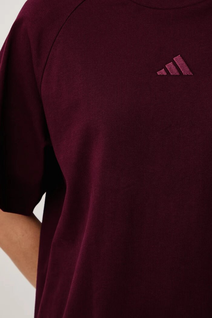 adidas тениска дамска от памук бордо KT0303