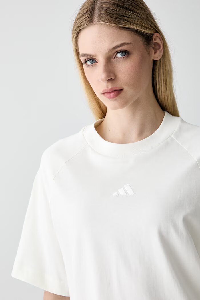 adidas тениска дамска от памук Kit Pack бежова KT0297