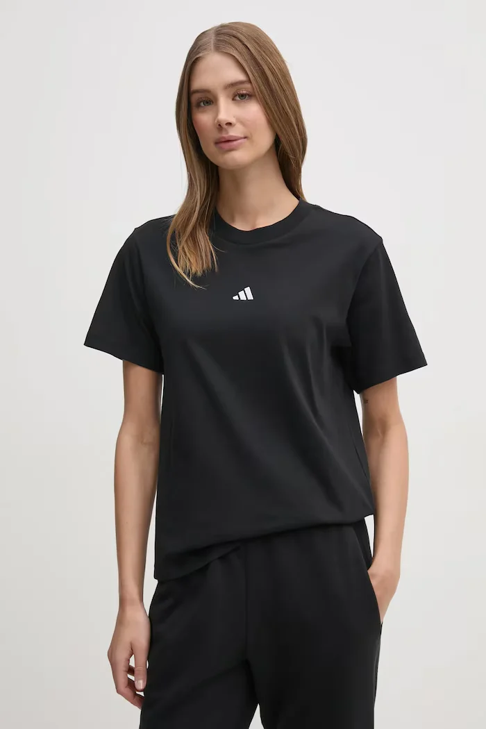 adidas Тениска Essentials в черно JC5943