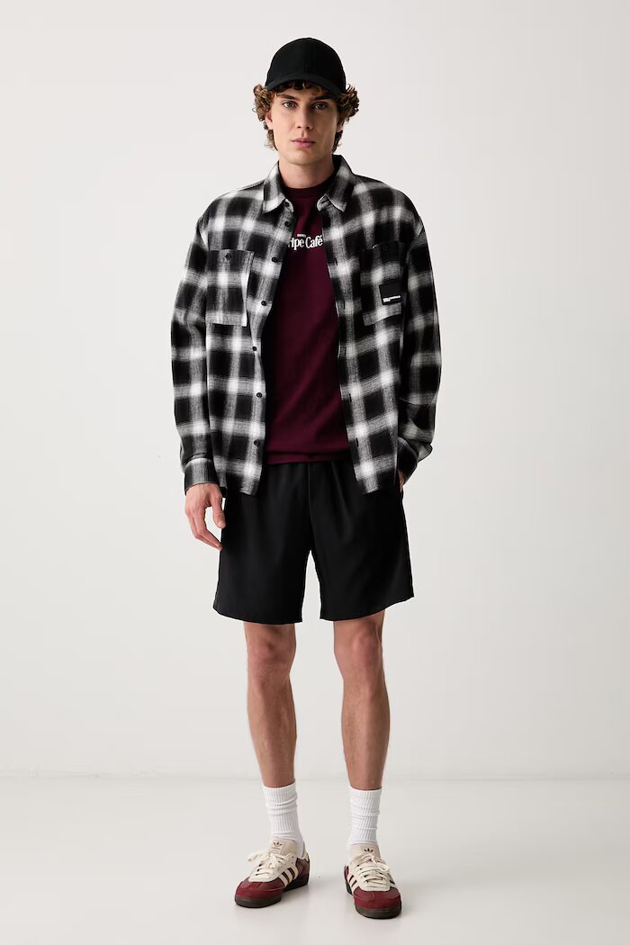 adidas тениска мъжка от памук бордо KT9710