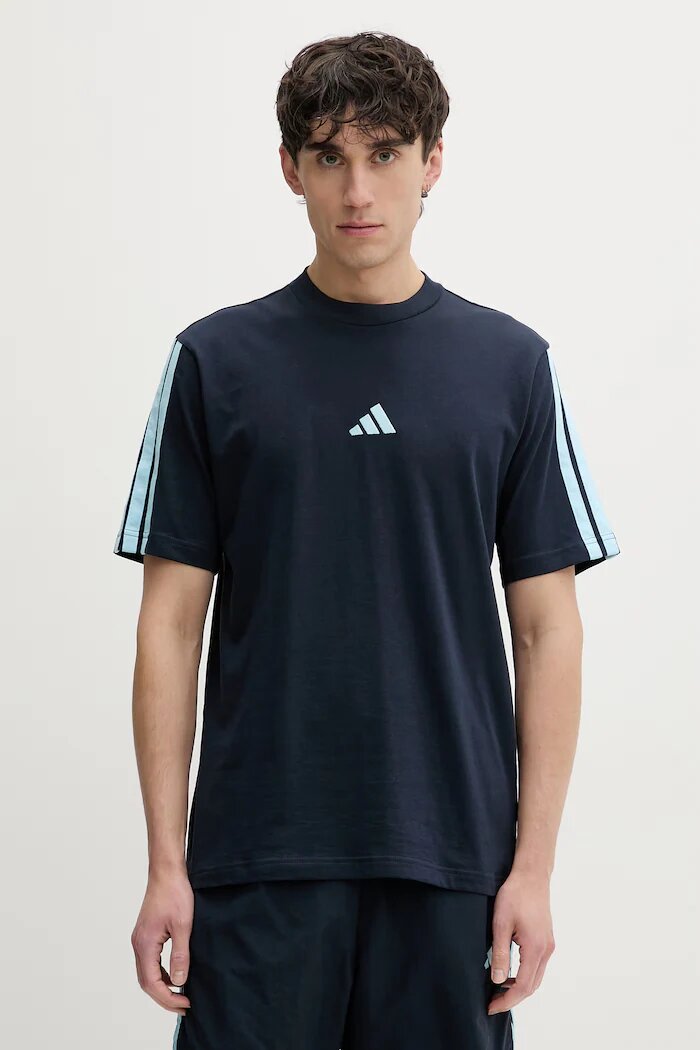 adidas тениска мъжка памучна тъмносиня KE5605