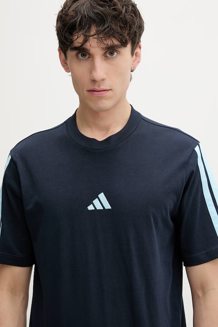 adidas тениска мъжка памучна тъмносиня KE5605