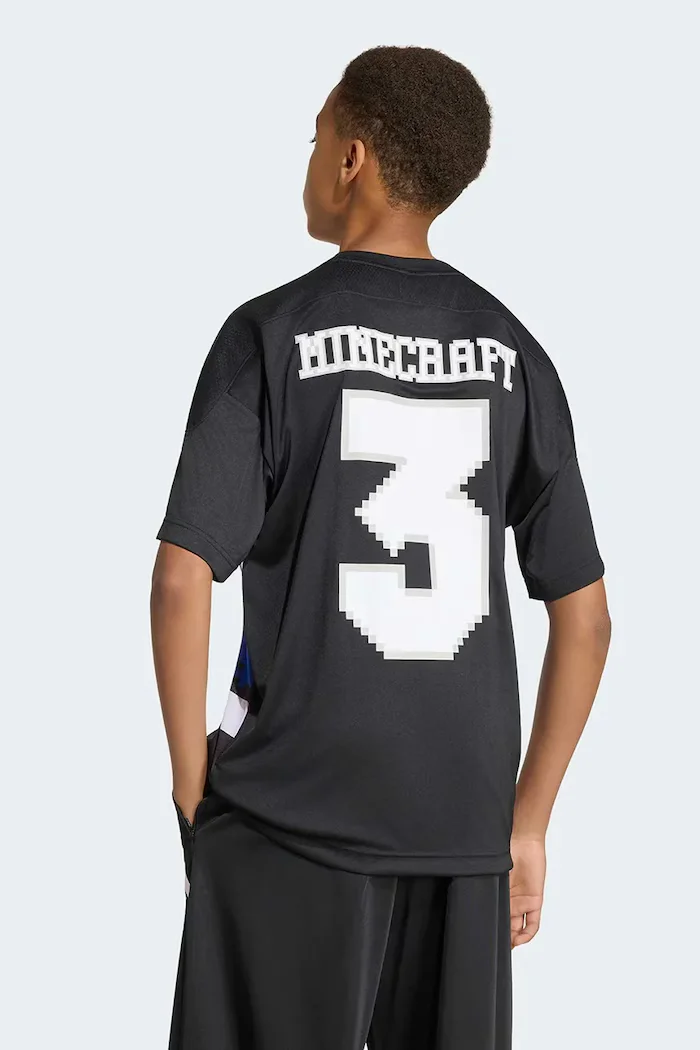 adidas тениска за деца MINECRAFT черна KH3190