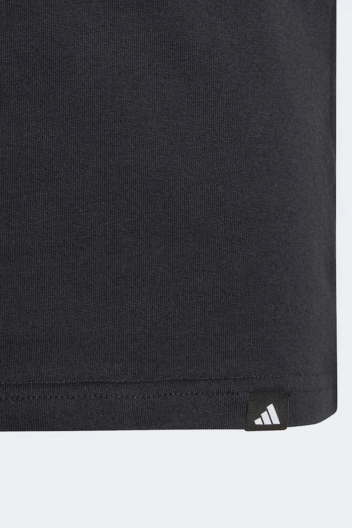 adidas тениска за деца от памук черна KE1609