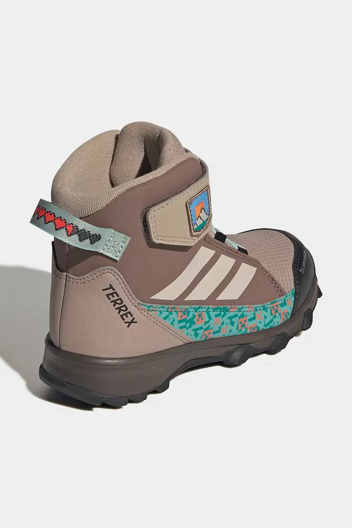 adidas TERREX обувки зимни обувки за деца MINECRAFT бежови KJ6490