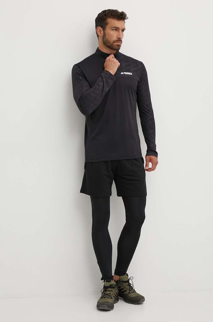 adidas TERREX Тениска OUTDOOR в черно с принт HT9501