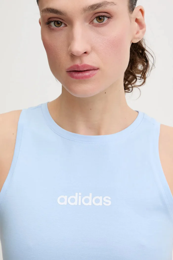 adidas Топ в синьо JG8627
