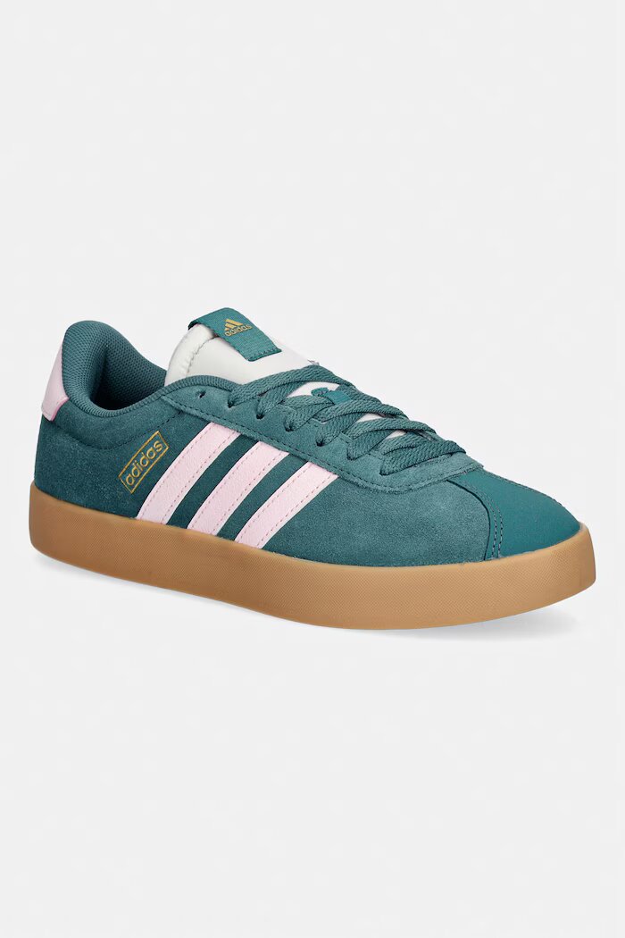 adidas Велурени маратонки Vl Court 3.0 в зелено JR0955