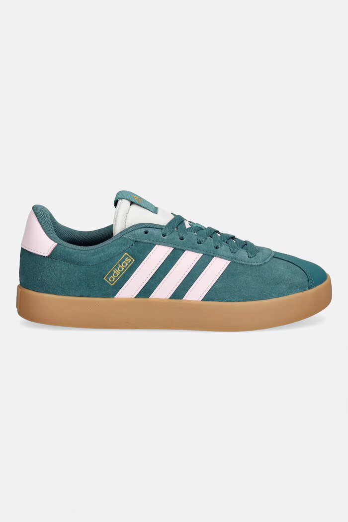 adidas Велурени маратонки Vl Court 3.0 в зелено JR0955