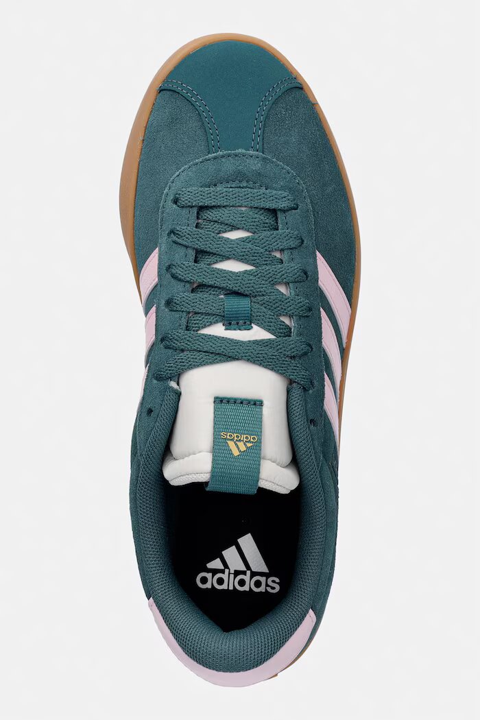 adidas Велурени маратонки Vl Court 3.0 в зелено JR0955