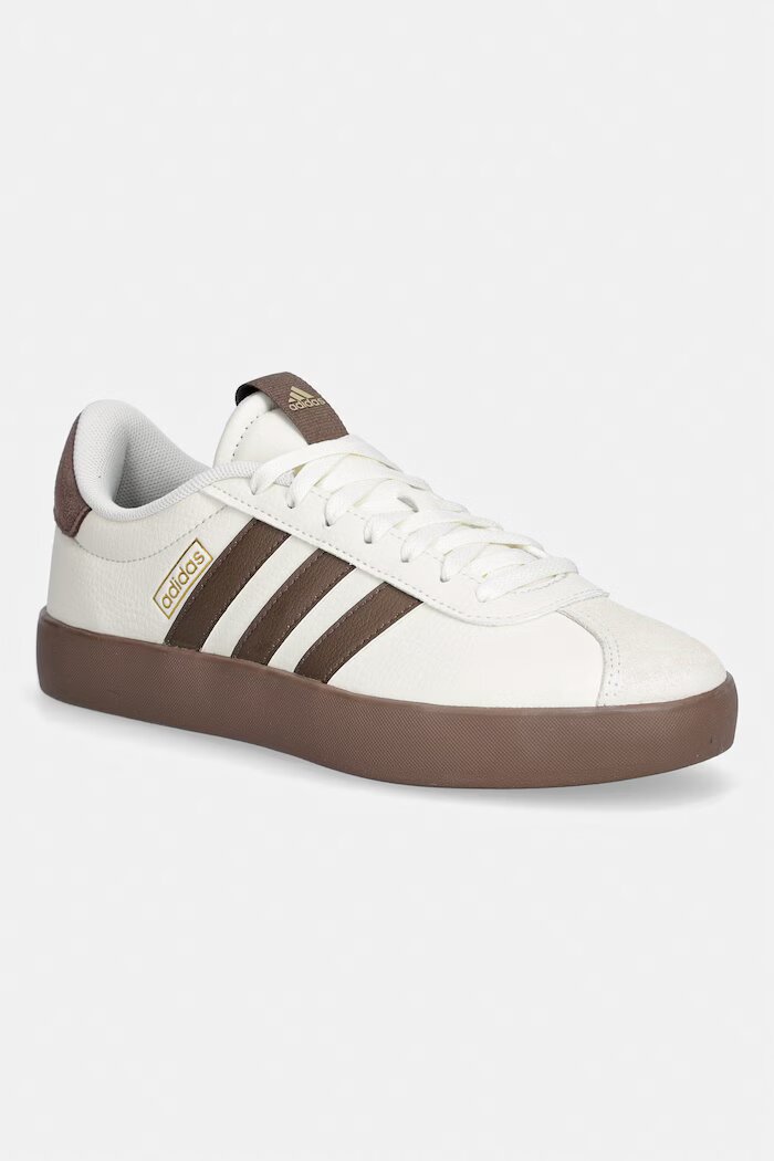 adidas VL Court 3.0 маратонки дамски от кожа бежови KI4575