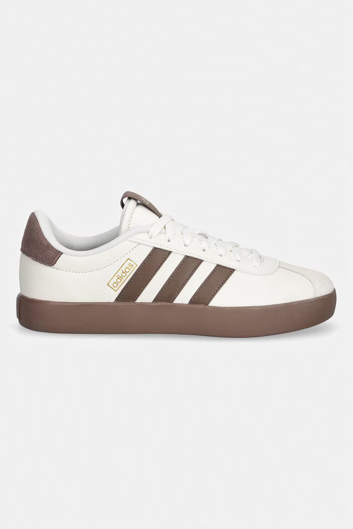 adidas VL Court 3.0 маратонки дамски от кожа бежови KI4575