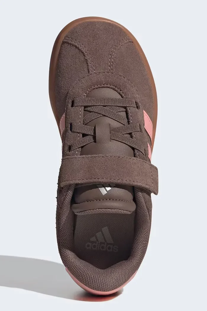 adidas VL COURT 3.0 маратонки за деца кафяви KK4559