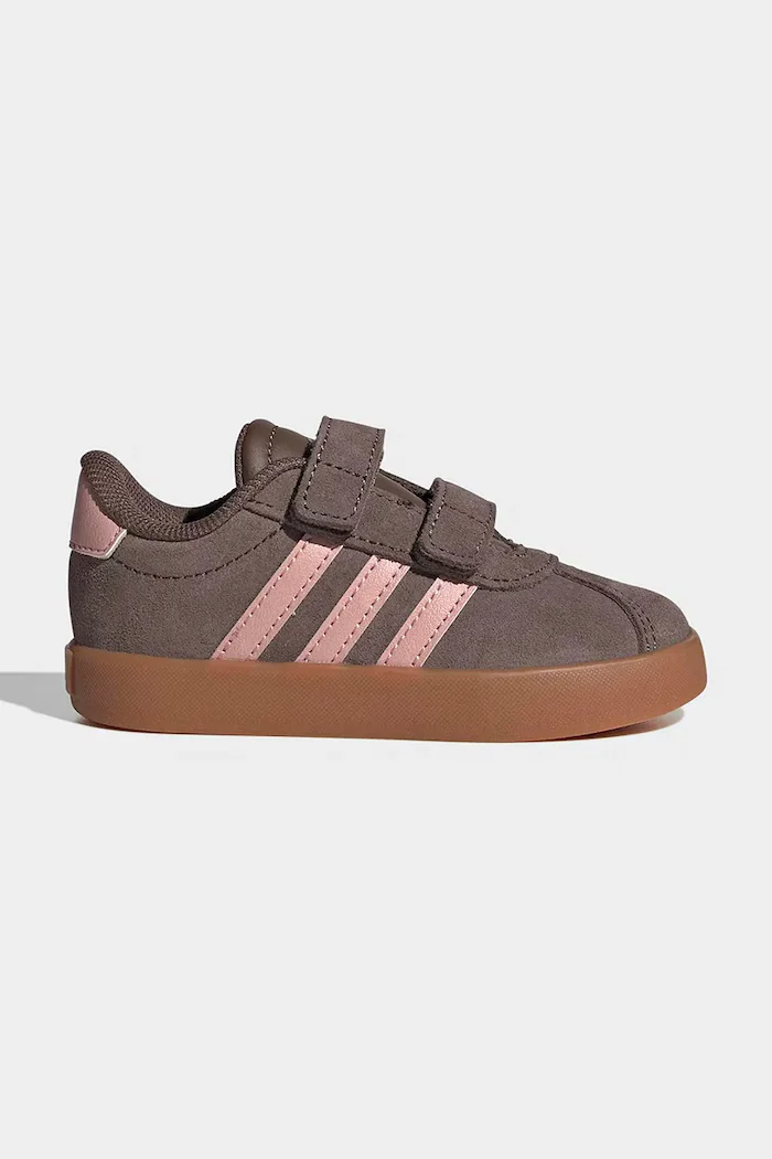 adidas VL COURT 3.0 маратонки за деца кафяви KK4584