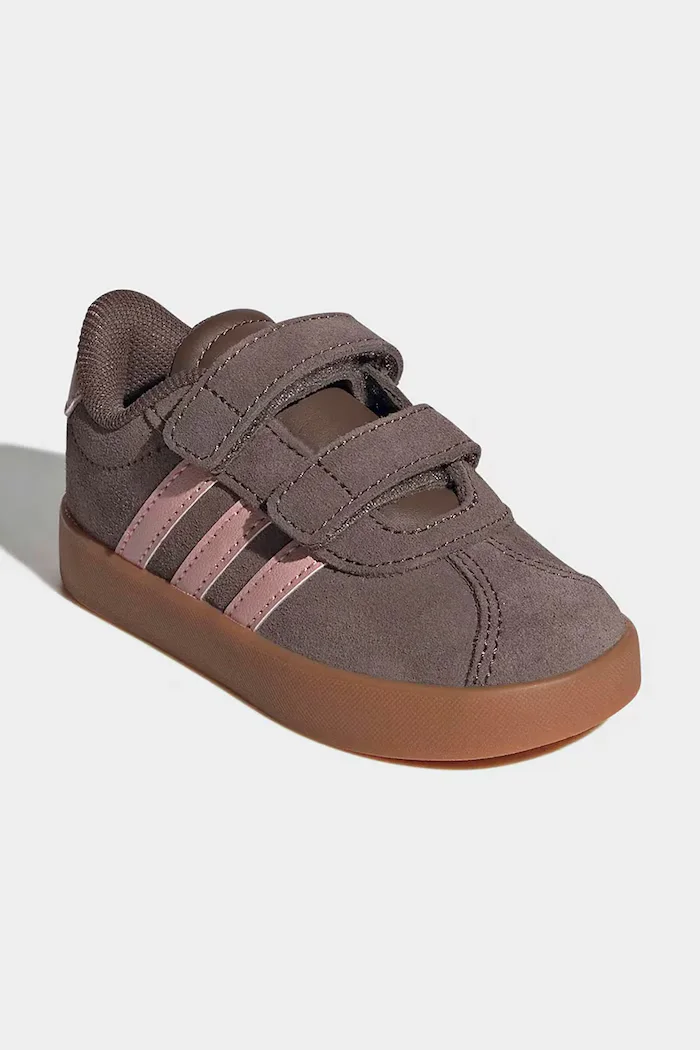 adidas VL COURT 3.0 маратонки за деца кафяви KK4584