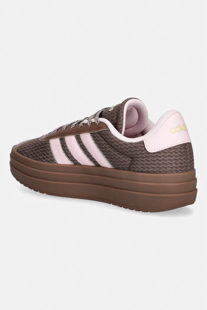 adidas VL Court Bold маратонки дамски кафяви обувки с платформа KH9470