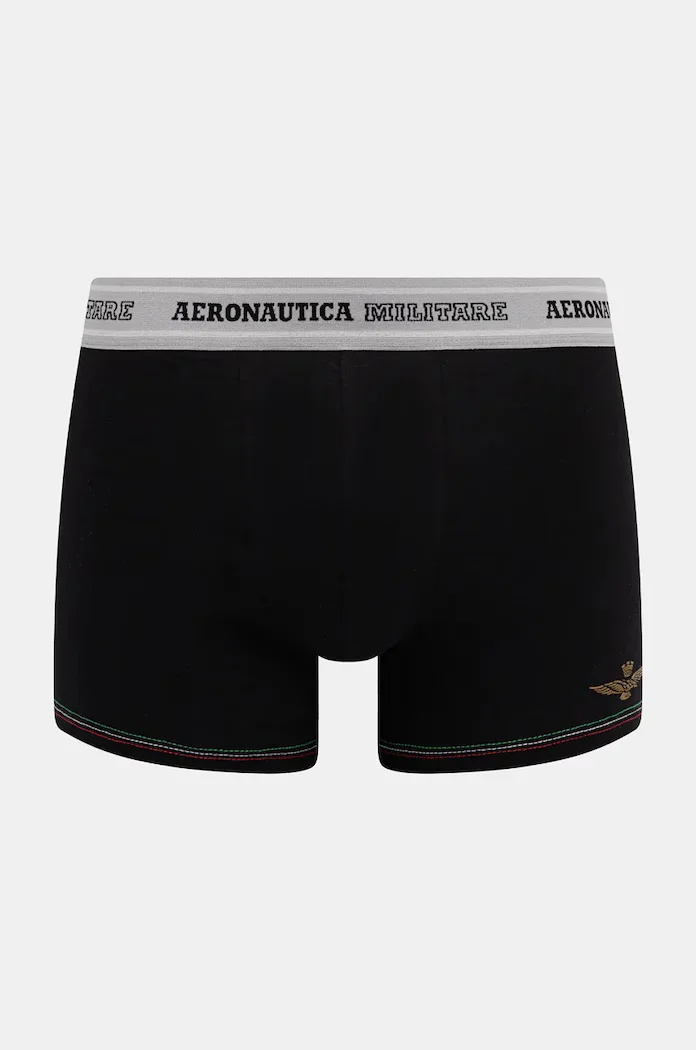 Aeronautica Militare Боксерки (2 броя) в черно AM1UBX004