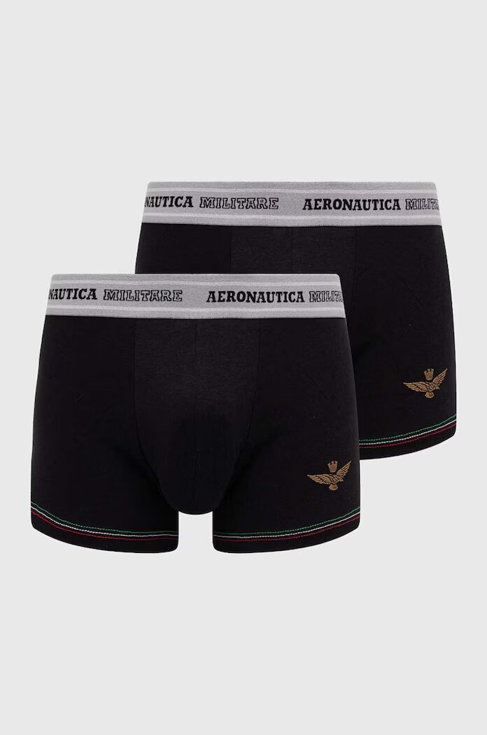 Aeronautica Militare Боксерки (2 чифта) в черно AM1UBX003